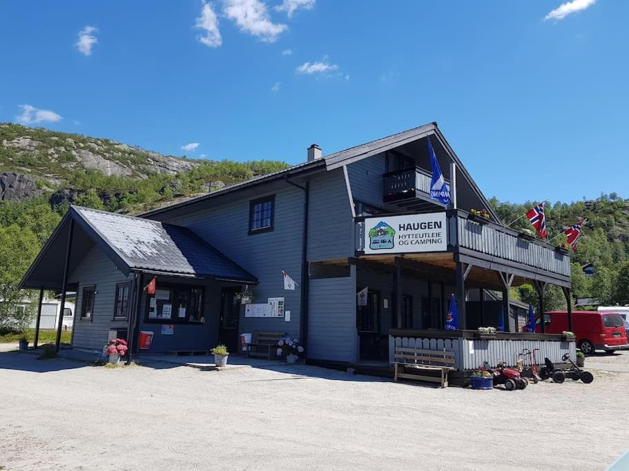 Haugen Hytteutleie & Camping Eksteriør billede